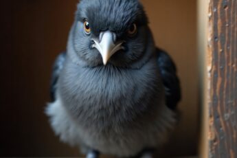 A crow chick had only just learned to feed himself. Then rescuers put a starving orphan in with him