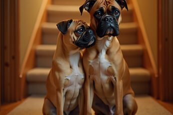 Ginger is a little Puggle, and she is completely blind. The stairs used to be the scariest thing in her whole world. Then her brother Dexter gave himself a job.