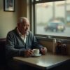 Every morning for two years, the old man at the corner booth ordered two coffees and drank only one.