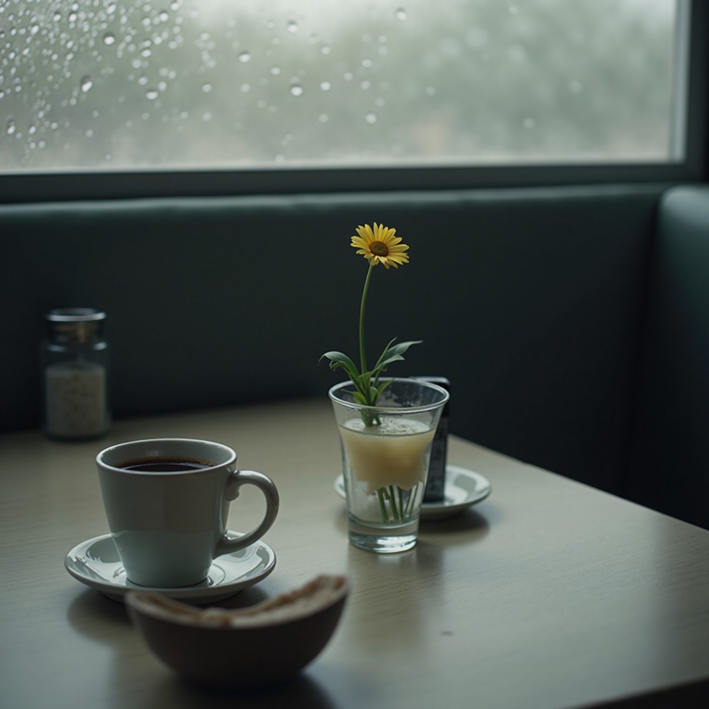 Every morning for two years, the old man at the corner booth ordered two coffees and drank only one.