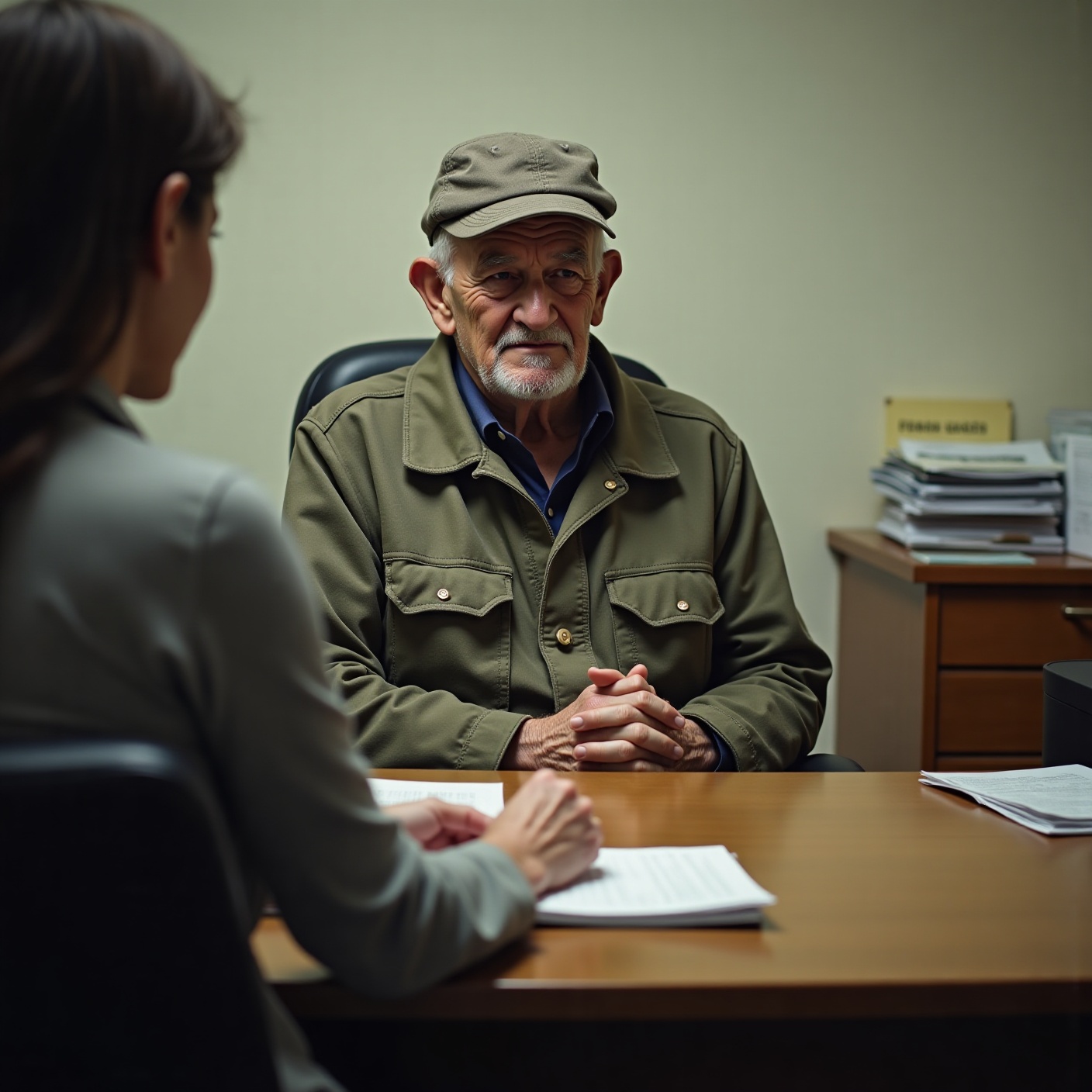She was a few dollars short at the register with a crying baby. The man behind her paid, and said one thing. Nine years later, he walked into her office.