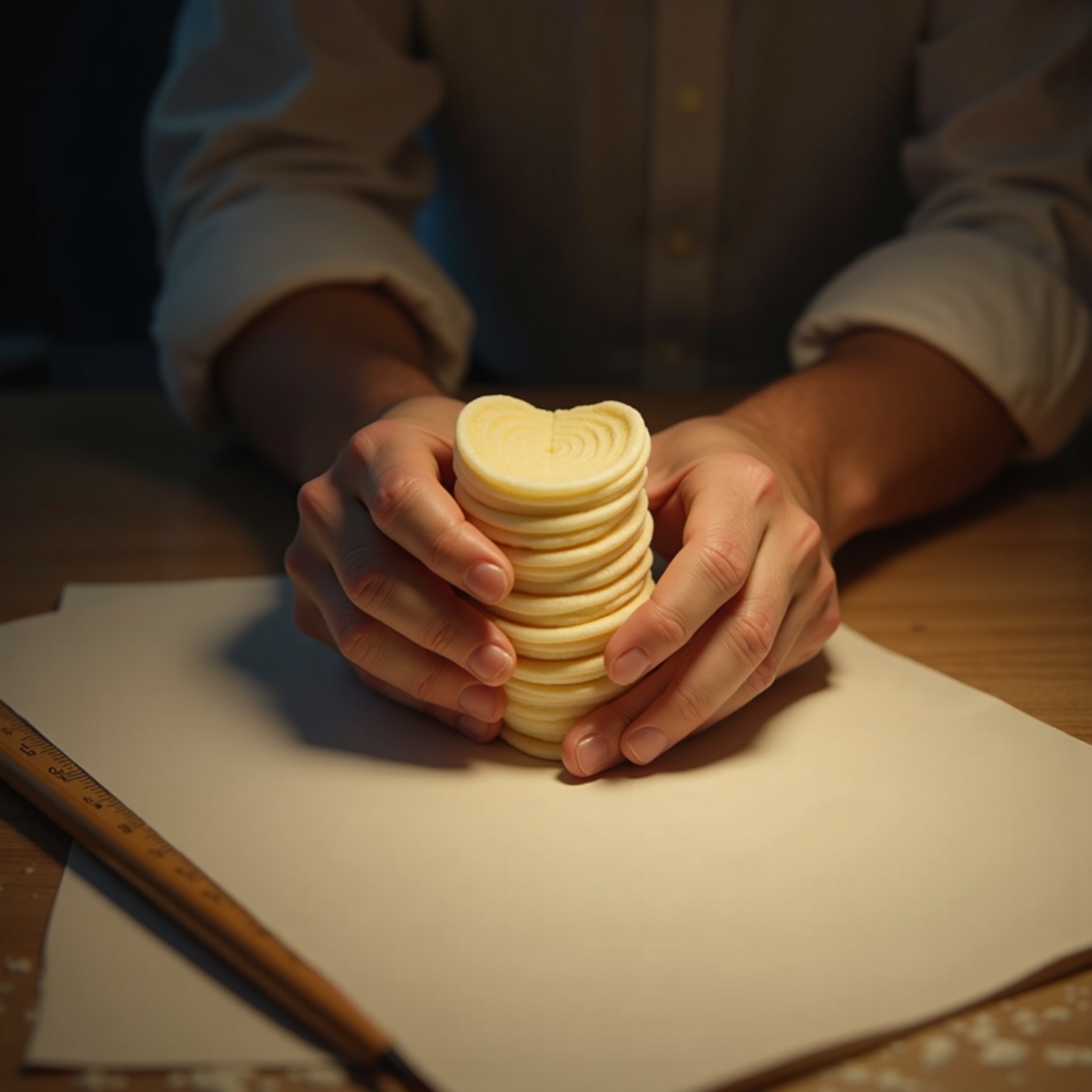 He designed the Pringles can and was buried inside one.