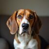 His father died ten years ago. When a Florida shelter scanned an old beagle's microchip, it came back with his own family's name on it