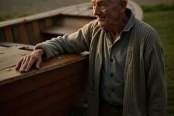 He drove two hours to haggle a dying man down on his old boat. He never said a word about the price.