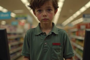 I fired the teenage bagger who kept dozing off at my register. "This is a business, not a charity," I told him. Two days later a little girl walked in with a jar of pennies — and I've never been so ashamed in my life.