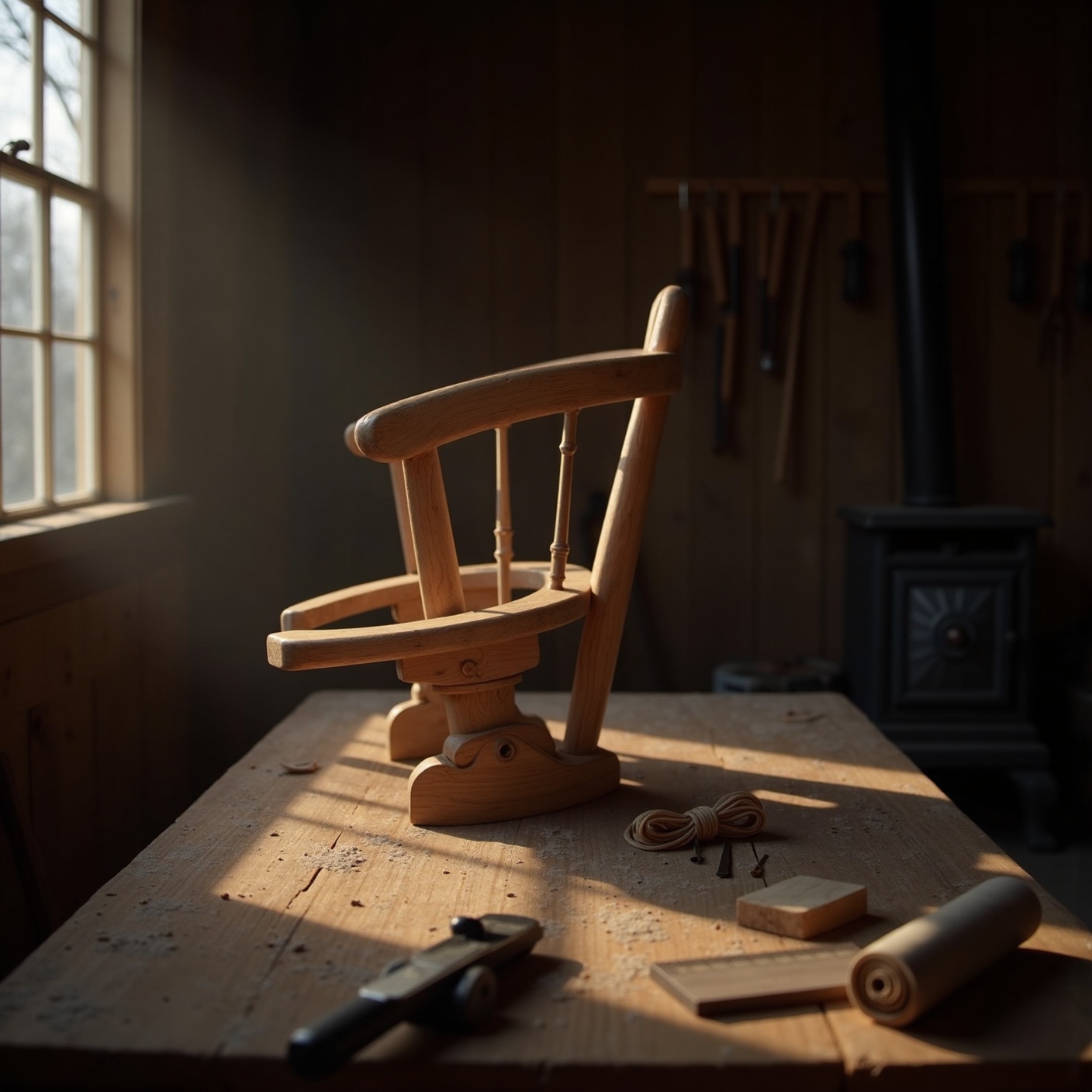 He was America's biggest teen crush in 1984. He quit in 1991 and has spent 35 years making furniture by hand