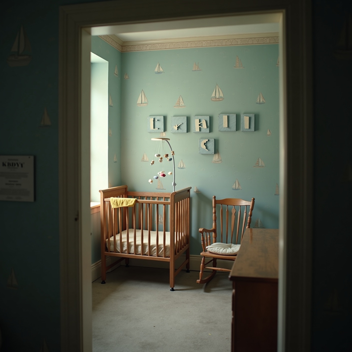 Her mother-in-law held her newborn for six hours and wouldn't hand him back. Two years later they inherited her house, and one door in the hallway had been papered shut for thirty years.