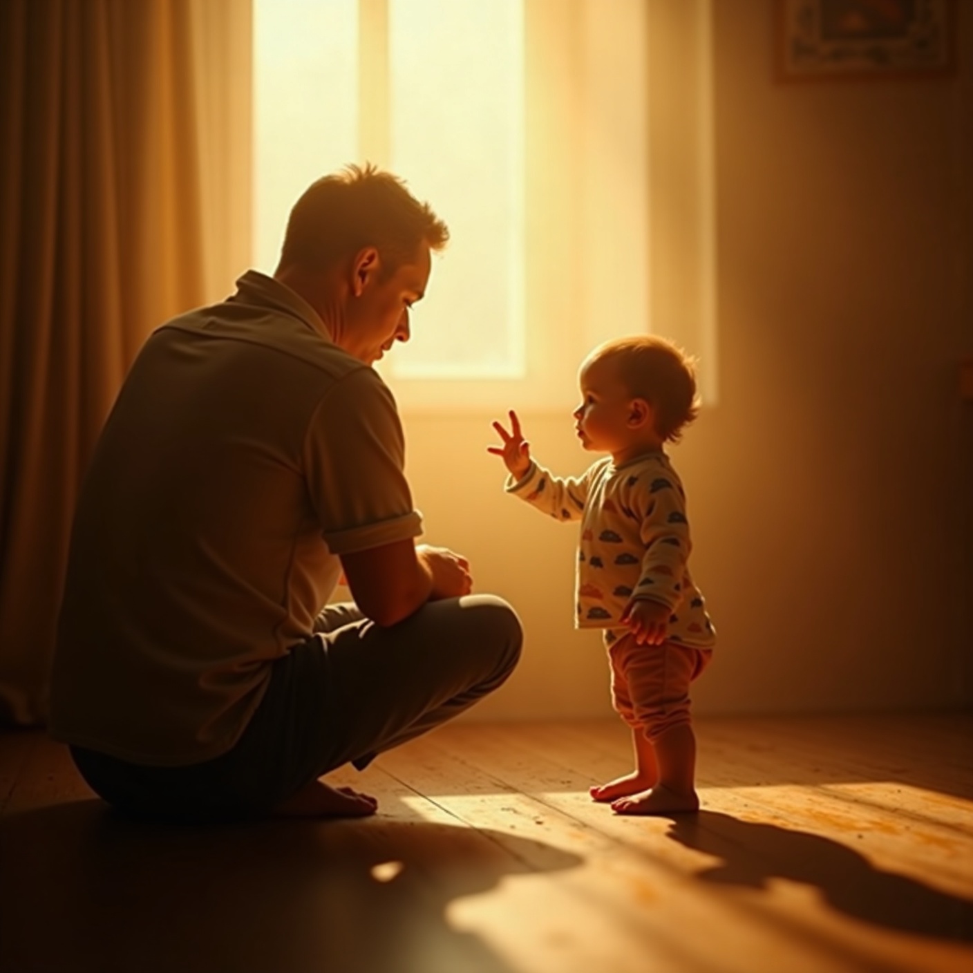 He answered one more call before the end of his shift. The little girl behind that door would quietly change his whole family.