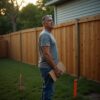 He hired a surveyor, built the fence a hand's width inside his own line, and eight days later the neighbor taped a letter to his mailbox. Her complaint was one inch.