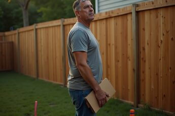 He hired a surveyor, built the fence a hand's width inside his own line, and eight days later the neighbor taped a letter to his mailbox. Her complaint was one inch.