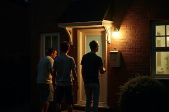 Her phone buzzed at 11:30pm with strangers pounding on her elderly mother's door, and she almost thought the worst