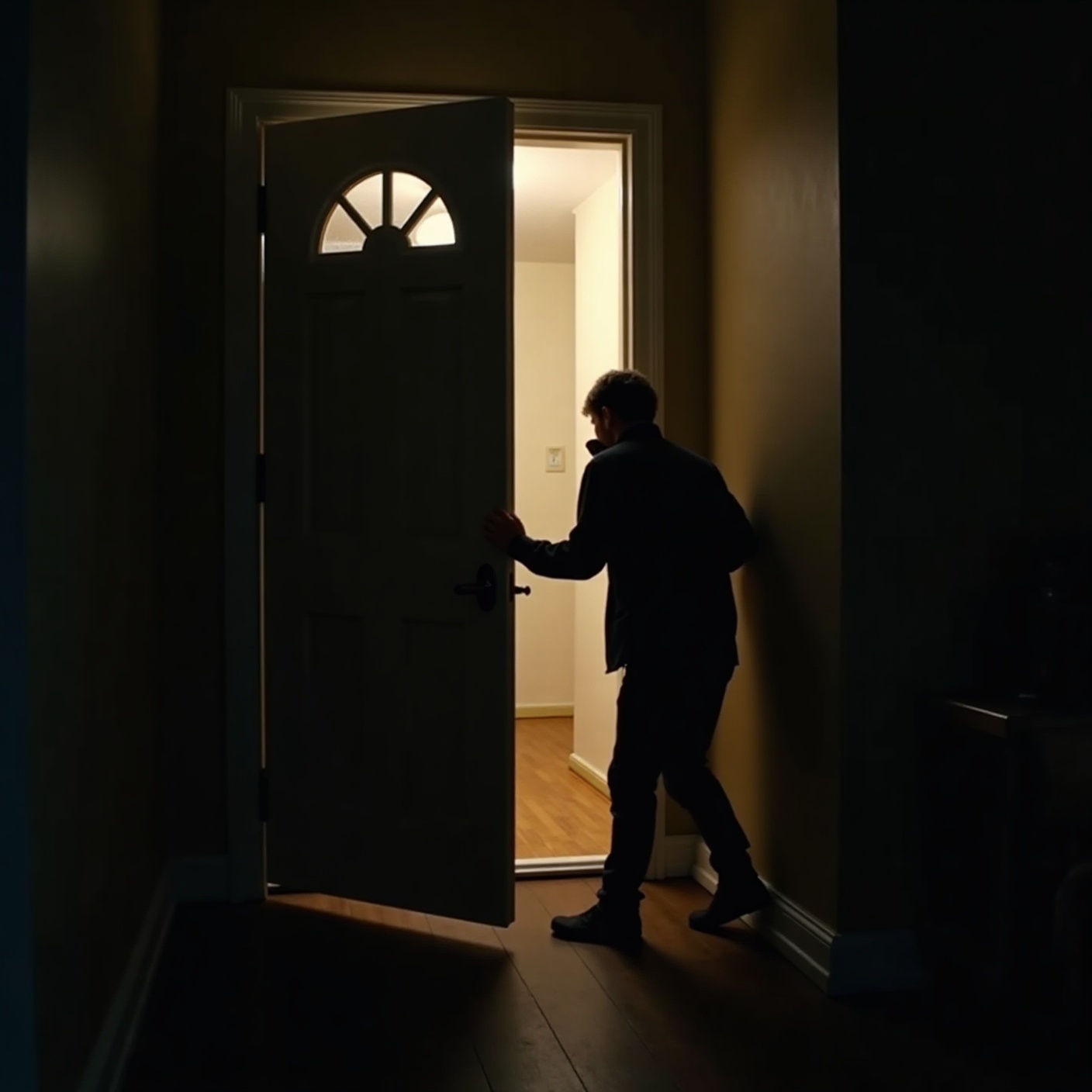 Her phone buzzed at 11:30pm with strangers pounding on her elderly mother's door, and she almost thought the worst