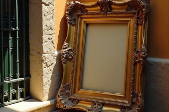 A man picked up a painting from a Spanish sidewalk because he liked the frame. He had no idea what was under the gold leaf.