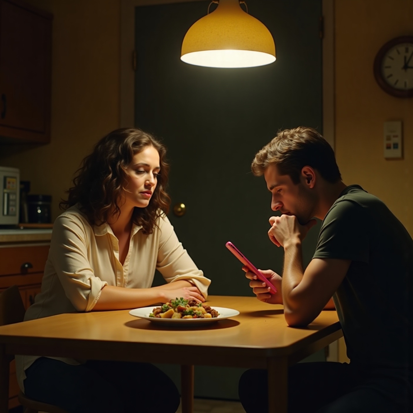 "Quit your job — I don't want a wife who comes home at nine," the husband demanded. So Ksenia quit. Just not her job.