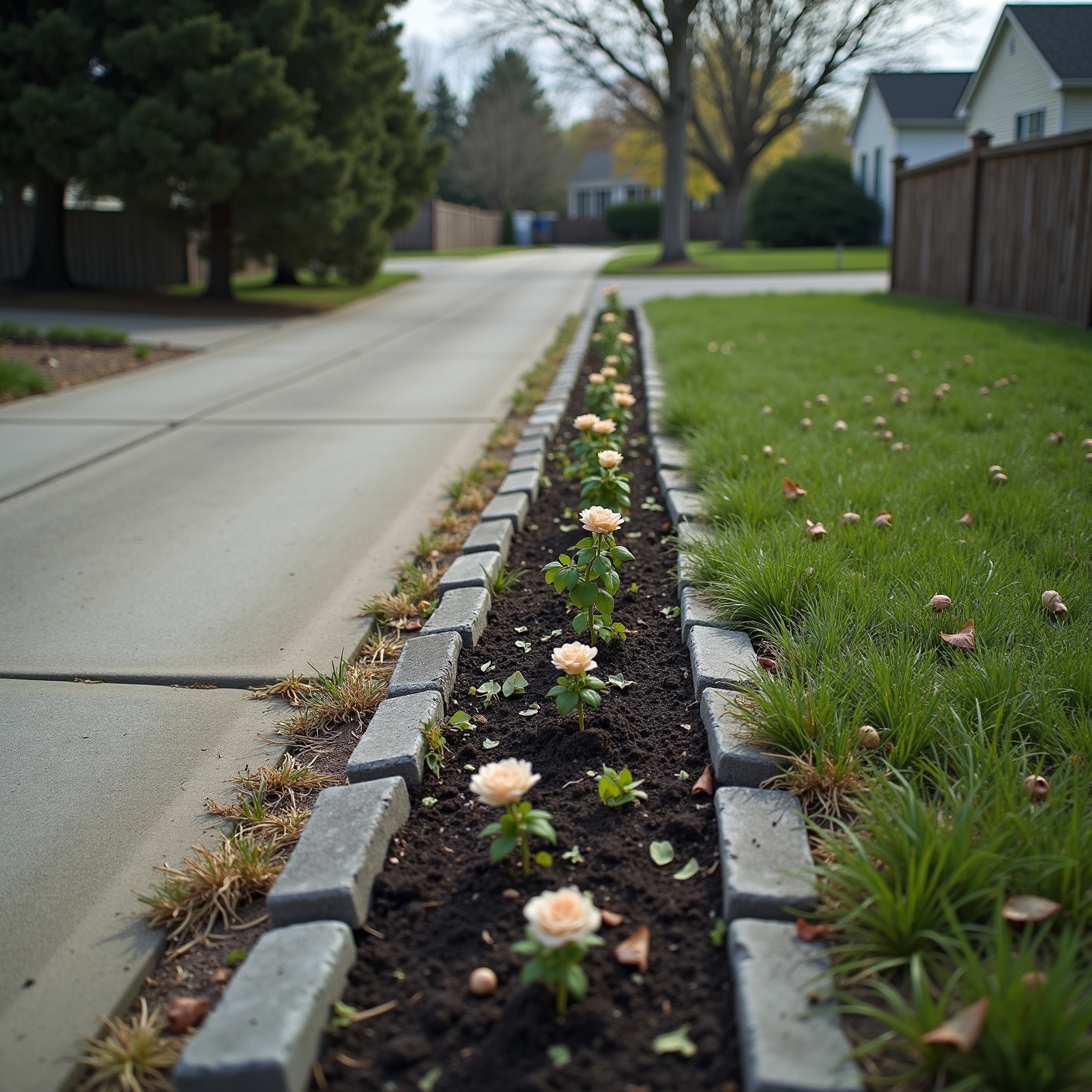 Her neighbor billed her $4,800 for a fence she never touched. Then the woman's son started mowing her flower beds.