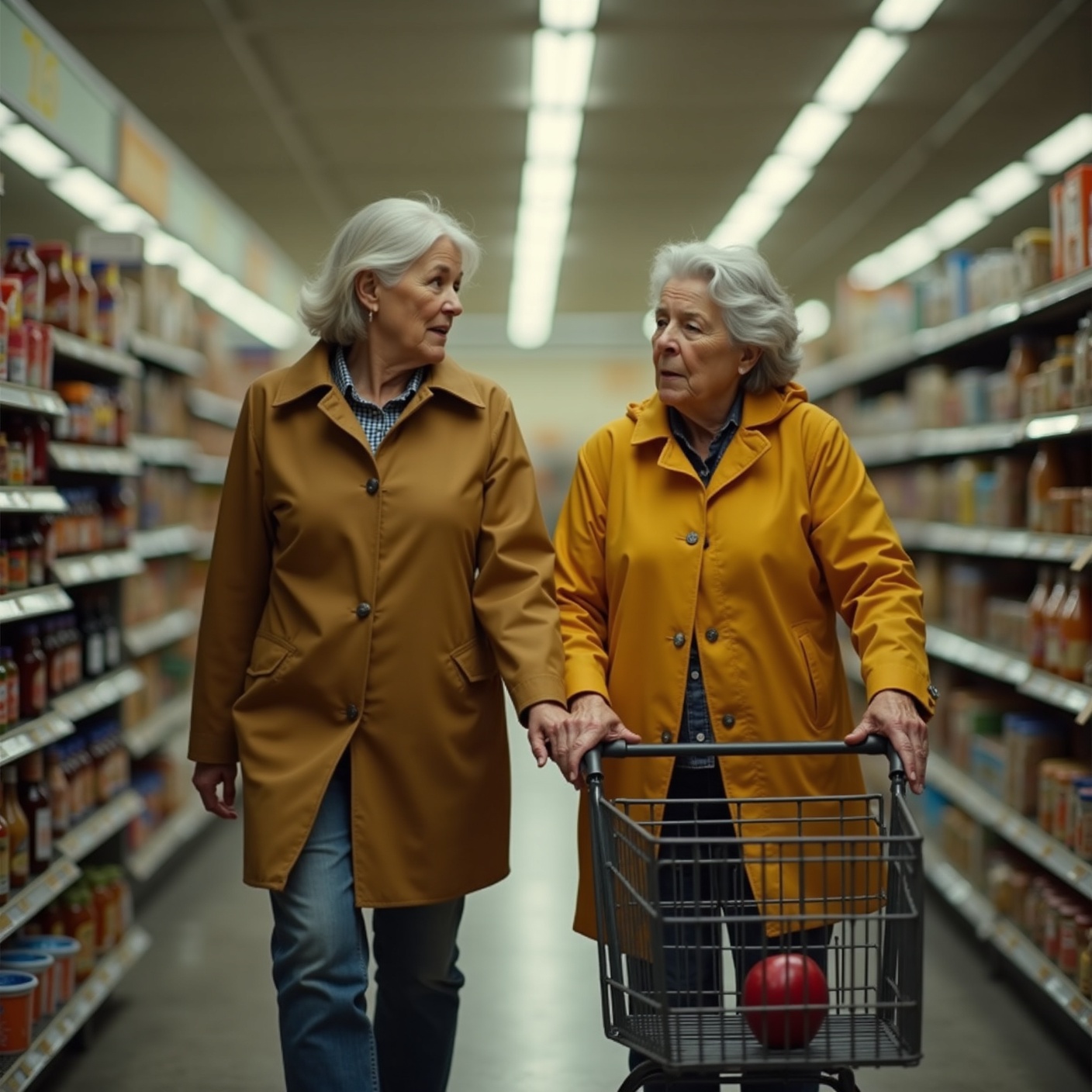 After her husband walked out, she sat frozen in the grocery lot, unable to shop for one. Then a stranger tapped on her window