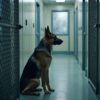 For 500 days this shelter dog sat facing the door, ignoring every family who came to adopt him. Then one grey afternoon, a car parked crooked in the lot.