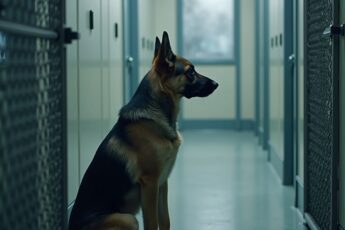For 500 days this shelter dog sat facing the door, ignoring every family who came to adopt him. Then one grey afternoon, a car parked crooked in the lot.