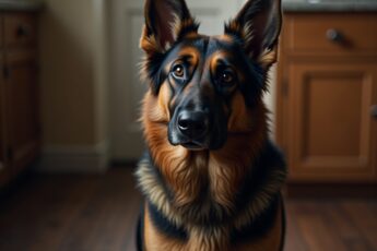 The dog would not leave her mouth alone. She bought Inca for obedience competitions, not for this.