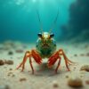 This shrimp swings so fast that the water in front of its fist turns to vapor. Then the vapor explodes.