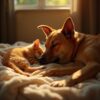 The shut-down rescue dog trusted no one after her rough start. Then a fading orphaned kitten was set down beside her, and she rose to her feet