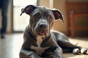 Most dogs end up at a shelter because a person brought them there. This one picked the place herself and walked in.