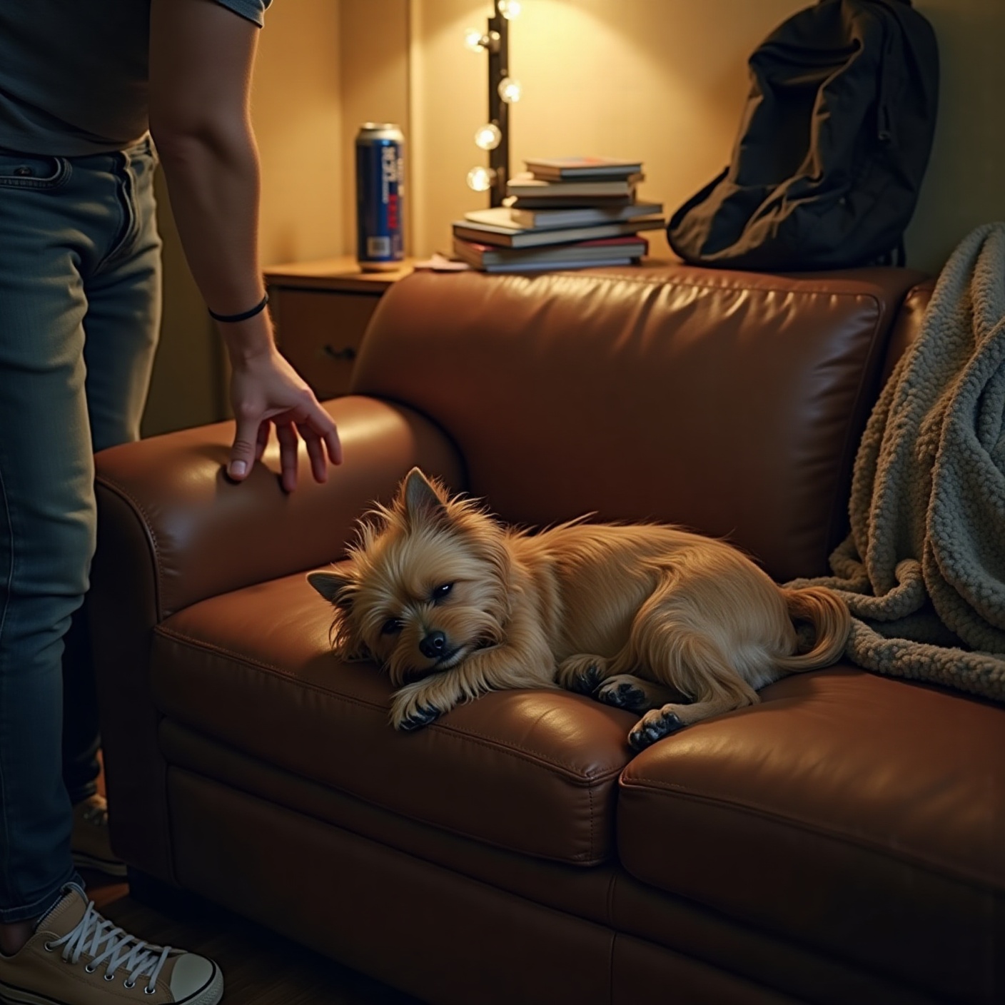 Her dog vanished the night the hurricane came through. Five years later a phone call came from 300 miles away, from a college fraternity house