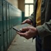 Gutting the old high school, he found a wallet sealed behind the lockers. The name inside belonged to a woman now 71