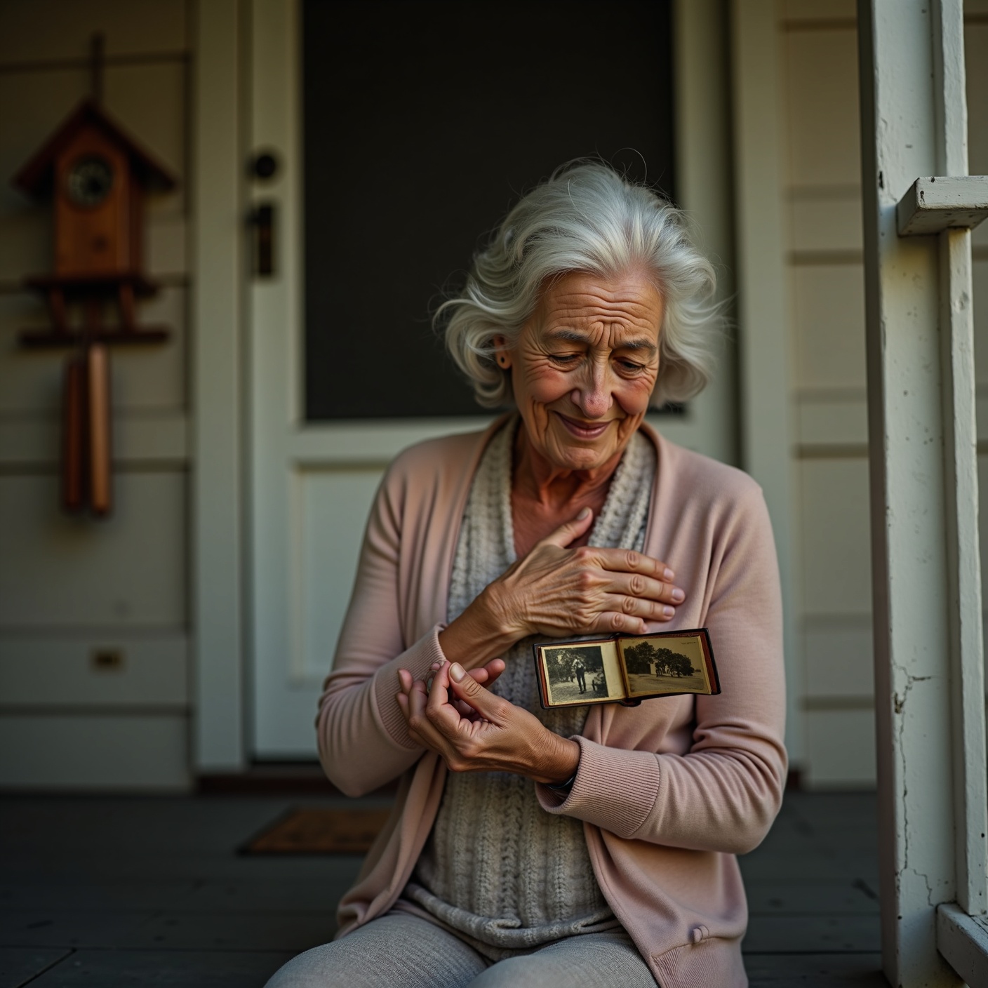 Gutting the old high school, he found a wallet sealed behind the lockers. The name inside belonged to a woman now 71